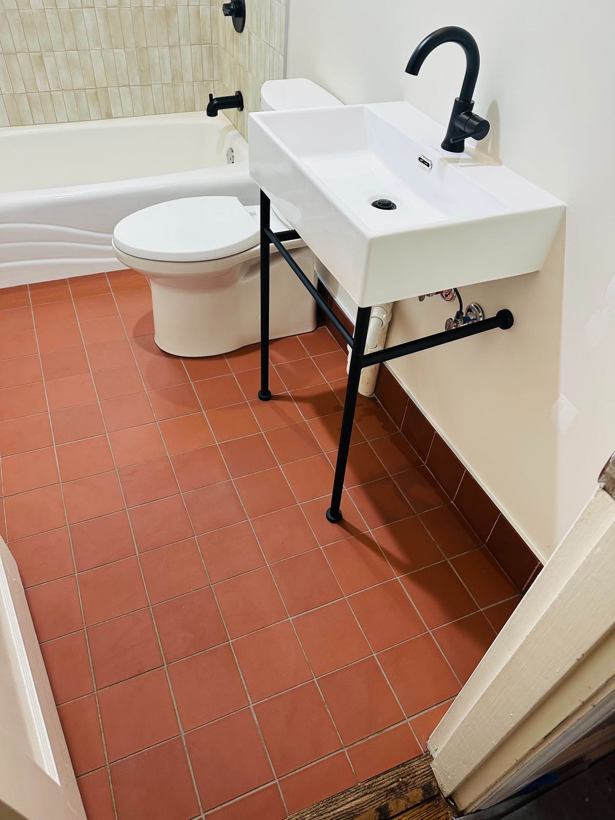 Finished flooring project